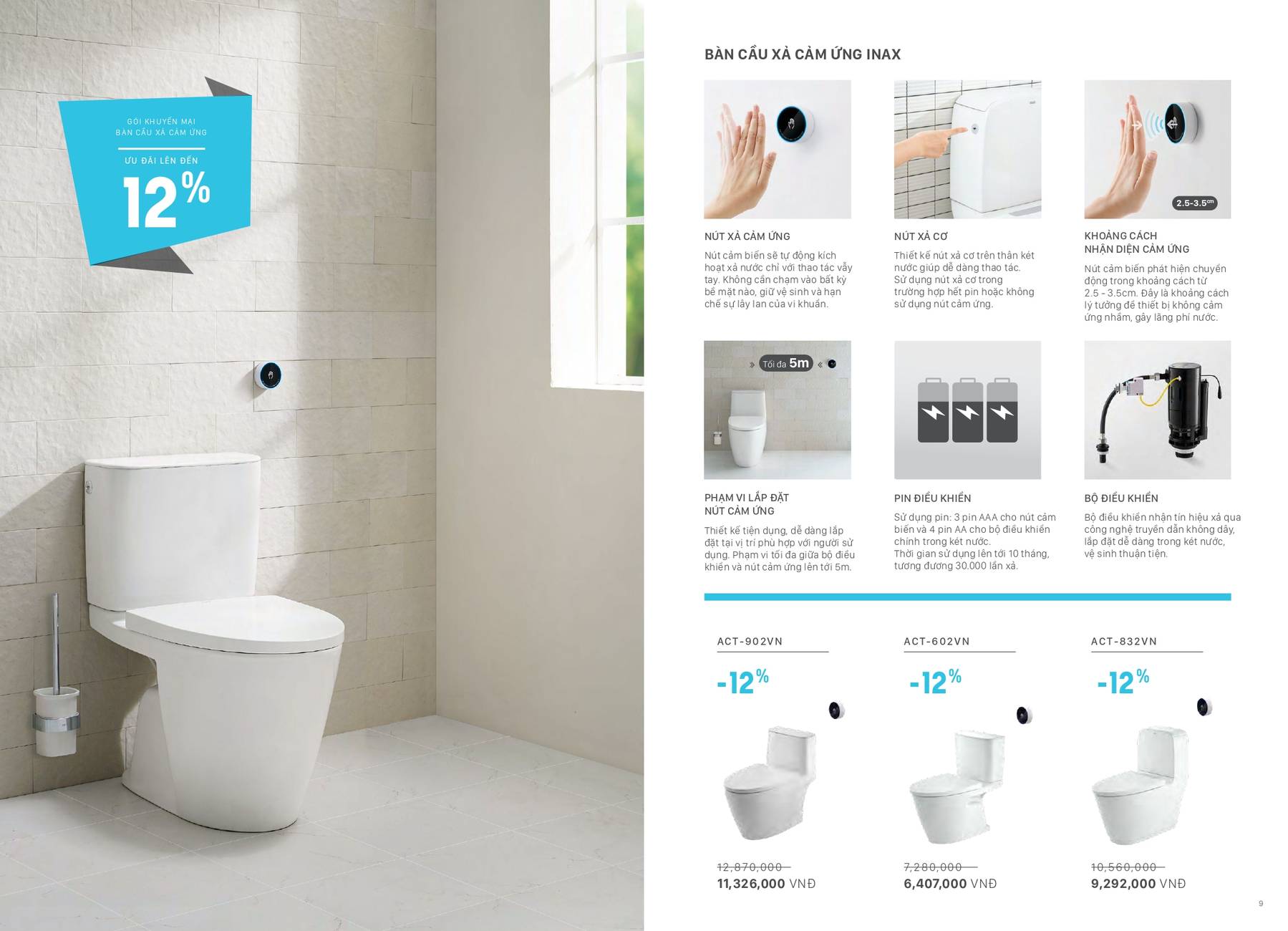 Khuyến mãi mùa đông INAX 2025 mới nhất /Page 4